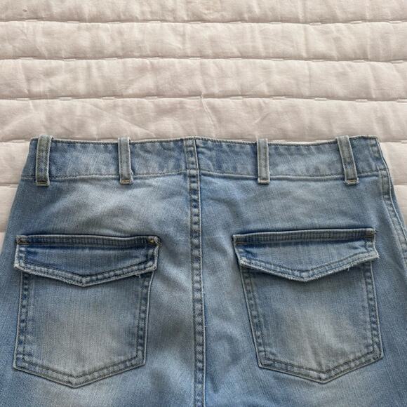 Nili Lotan Military Cropped Mid Rise Jogger Jeans - Picture 11 of 11